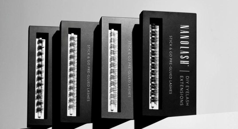 nanolash Cílios postiços DIY Pré-coladas